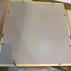 額縁 ゴールド額縁 約40cm x 40cm 外枠木製の画像