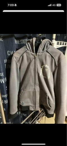 ライディングスウェットパーカー(冬用ジャケット)