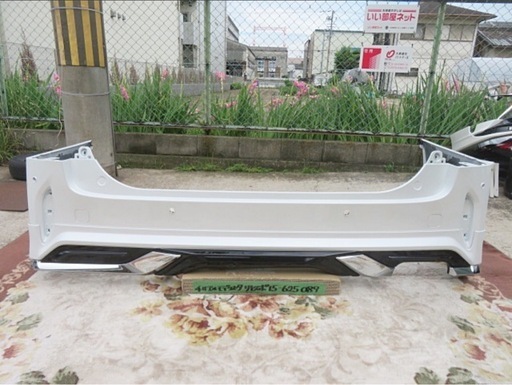 美品40アルファード  ヴェルファイア モデリスタ純正リアスカート ホワイトパール089