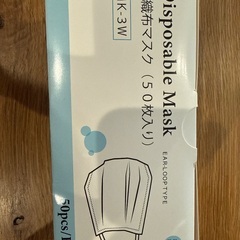 不織布マスク（50枚）5箱の画像