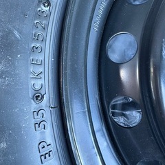 ハイエース　バン　新車外し　タイヤの画像
