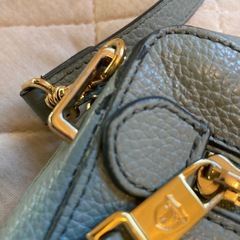 トプカピ、ショルダーバッグ、ブルーグレーの画像