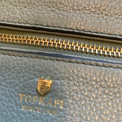 トプカピ、ショルダーバッグ、ブルーグレーの画像