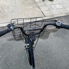 ブリヂストン自転車　黒色の画像