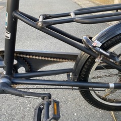 ブリヂストン自転車　黒色の画像