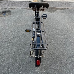 ブリヂストン自転車　黒色の画像