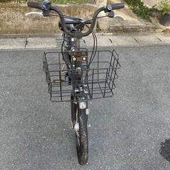 ブリヂストン自転車　黒色の画像