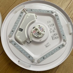 恵庭市LEDシーリングライト　ニトリ　リモコンはジャンク気味の画像