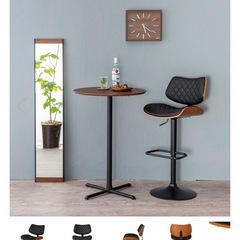 東京インテリア家具　バーチェア　1脚の画像