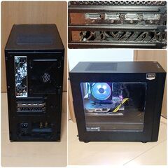 モンハンワイルズ動作OK 格安快適ゲーミングPC Ryzen7 X6600XT メモリ16G SSD512G Windows11の画像