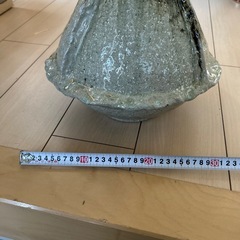 萩焼　壺の画像