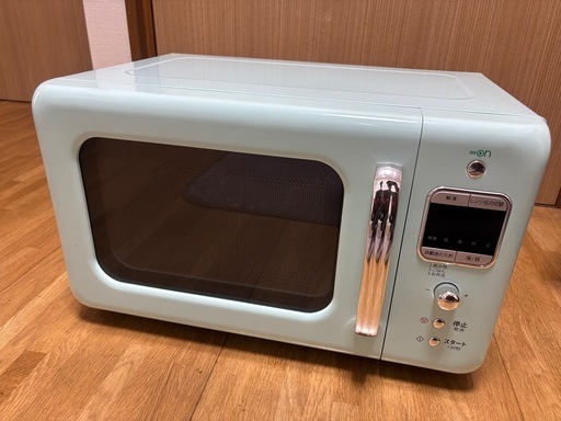 新しいミントカラー電子レンジDM-E25AM