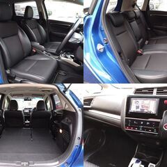検8/10 フィット ハイブリッド Lパッケージ カロッツェリアメモリーナビ/フルセグ/Bluetooth/バックカメラ/スマートキー3個/ハーフレザーの画像