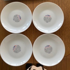 山崎パン　白い皿　強化ガラスの画像