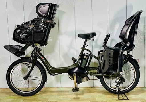 2787ヤマハ03人乗り20インチ子供乗せ電動アシスト自転車