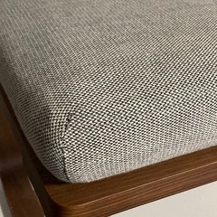 無印　リビングでもダイニングでも使えるベンチ　ウォールナット　　　の画像