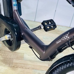 2681ブリヂストン03人乗り20インチ子供乗せ電動アシスト自転車の画像
