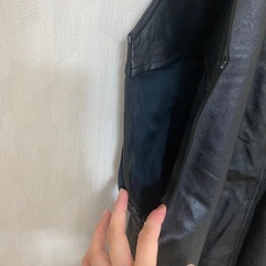 レザー　スカートの画像