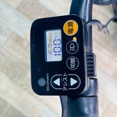 2612パナソニック20インチ子供乗せ電動アシスト自転車の画像