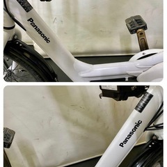 1年保証 送料無料　新型　パナソニック　ギュットアニーズ　白　電動アシスト自転車　g120の画像