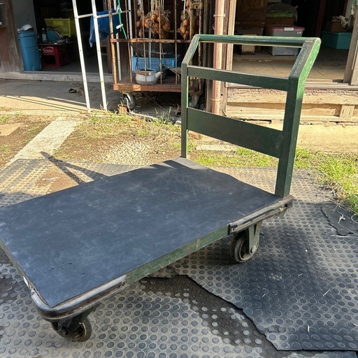 重量物　米袋　鉄鋼鉄製運搬車500キロ