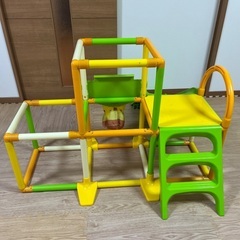 くまのプーさん　ジャングルジム　すべり台の画像