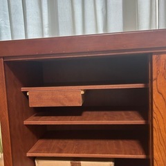 昭和レトロ　キャビネット　下駄箱の画像
