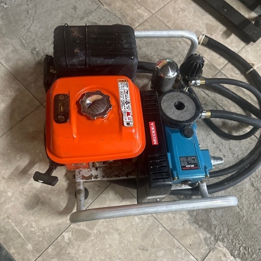 中古現状品　丸山 セット動噴 動力噴霧器 丸山MS330EA エンジン　クボタGR130　動作確認