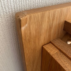 無印良品 木製デスク オーク材の画像