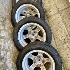 13インチ　アルミ&タイヤ4本セットの画像