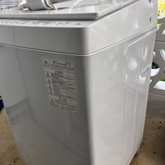 洗濯機　TOSHIBA 8キロ　の画像