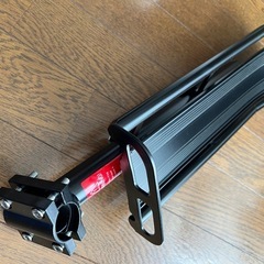 サドルポスト用 自転車荷台 後付け リアキャリア ラック マウンテンバイク クロスバイク スポーツバイク用の画像