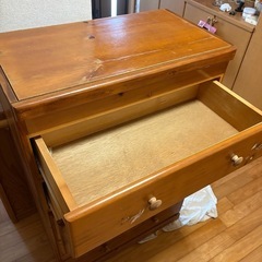タンス　キャビネット　しゅうのう収納の画像