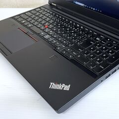 高性能　Lenovo P50 Mobile Workstation　15.6インチCore i7　メモリ32GB　SSD512GB　Bluetooth　Office2019の画像