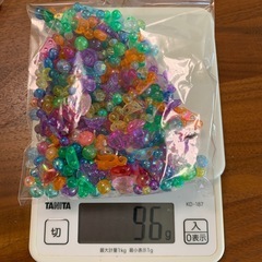 プラスチックビーズの画像