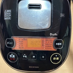 【再出品】アイリスオーヤマ　IHジャー炊飯器 一升（10合）RC-IE10-Bの画像