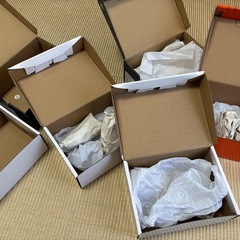 子供靴　空箱　6個の画像