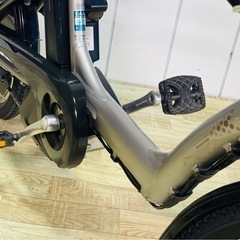 ❷2800ブリヂストン03人乗り20インチ子供乗せ電動アシスト自転車の画像