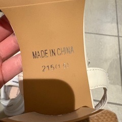 オフホワイト　サンダル　
取引中の画像