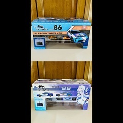 ✅ 【本日18日引取可能な場合表示価格から20%off‼️】ブレイク RC 1/18 TOYOTA 86 ハチロク × Re : ゼロから始める異世界生活 ラジコン ラジオコントロールカー 2台セット   の画像