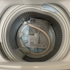 美原店 AQUA 全自動電気洗濯機 AQW-KS6P 2023年製　6.0kgの画像