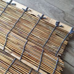 【引き取り限定。置き配。越前市内】すだれ　幅90×長さ110cmの画像
