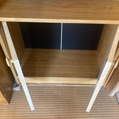 木製本棚の画像