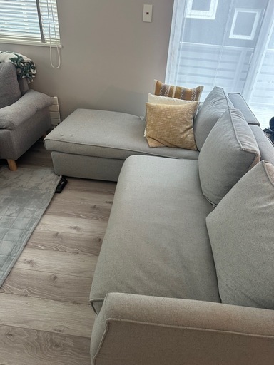 即日　ソファー　インゾーネ　アクタス　　L型　グレー