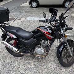【実働車】ホンダ CBF125 黒色の画像