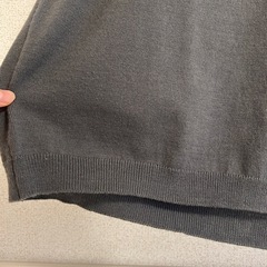 【美品】MONO-MART ボリュームニットルーズ半袖カーディガンの画像
