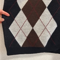 美品】MONO-MARTボリュームニットルーズ半袖カーディガンの画像