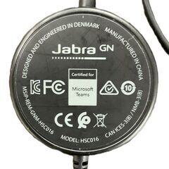 Jabra Evolve20 HSC016 有線ヘッドセット 接続未確認の画像