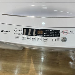【トレファク神戸南店】Hisenseの全自動洗濯機です【取りに来られる方限定】の画像