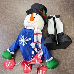 スノーマン ホリデーフレンド 雪だるま インテリア クリスマスの画像